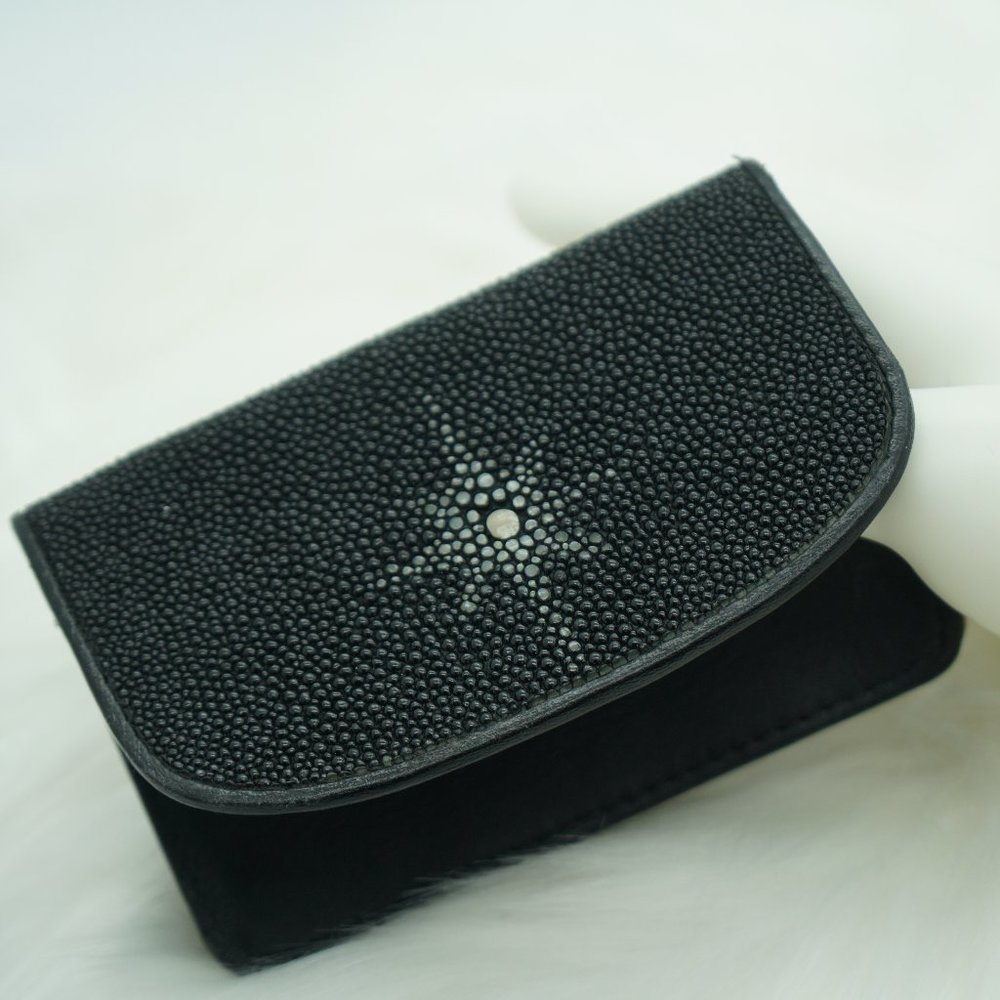 GENUINE STINGRAY CREDIT CARD/ Driver'sHOLDER STINGRAY LEATHER #000009A NEW